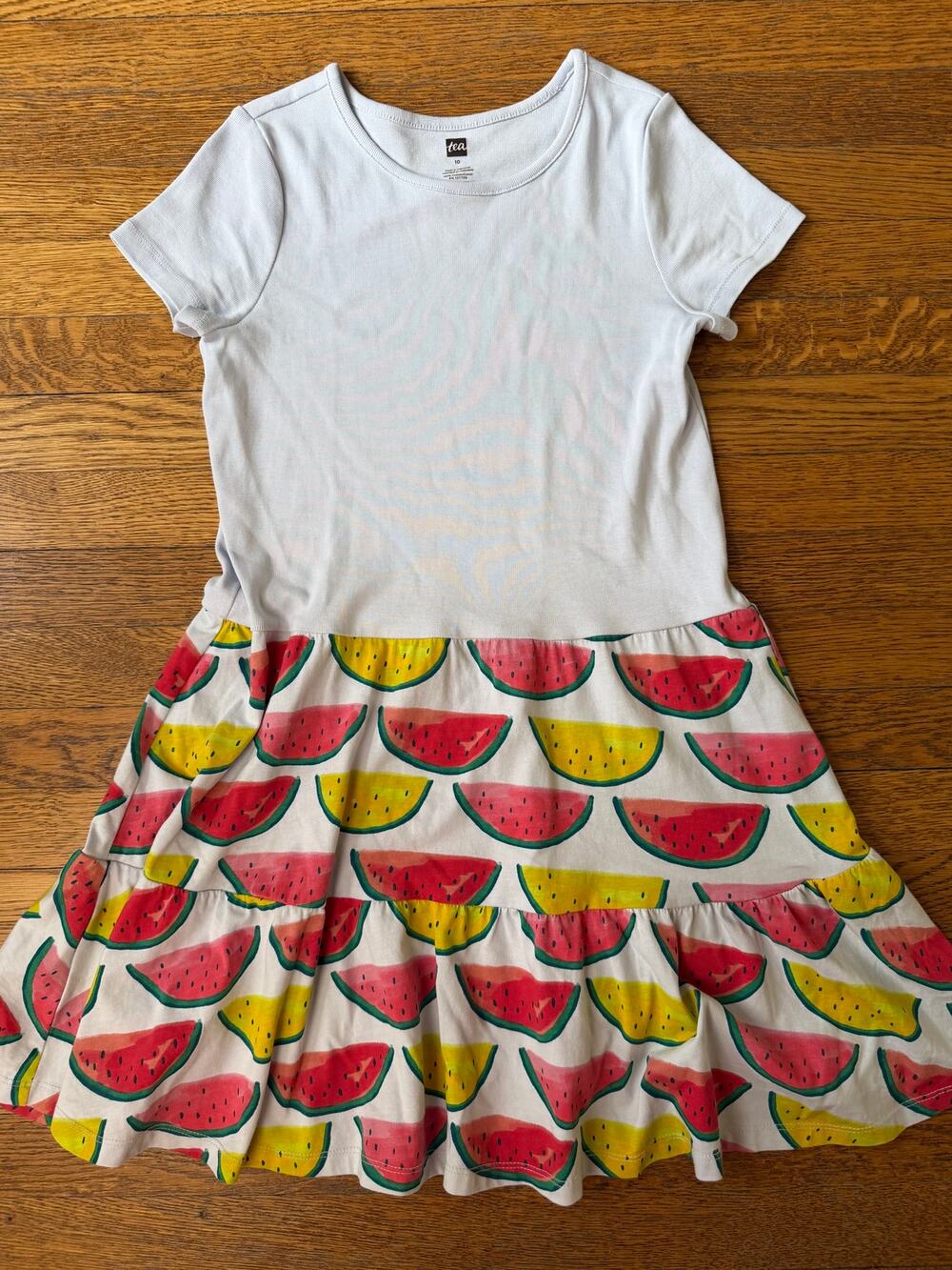 Tea Collection Girls' Watermelon Dress Size 10